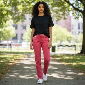 True Religion True‎ Red Skinny Jeans Women's Size  32/30 RN 112790